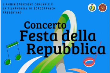 Concerto della Filarmonica di Borgofranco d&#39;Ivrea per la Festa della Repubblica