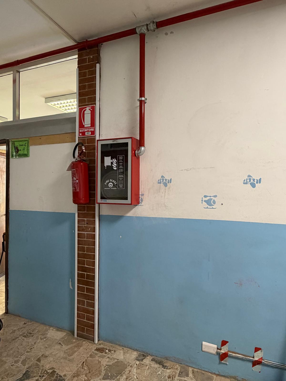 Impianto antincendio scuola primaria